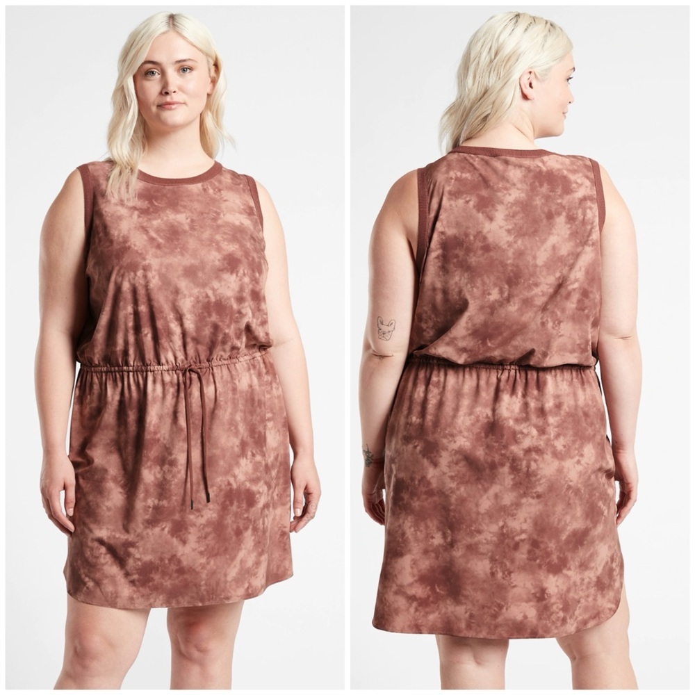 Athleta Tie-Dye Sleeveless Romper